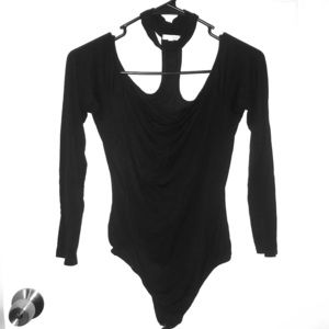 WET SEAL Off the shoulder Long Sleeve Body Suit